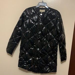Michael Kors ackable car coat puffer 100%nylon